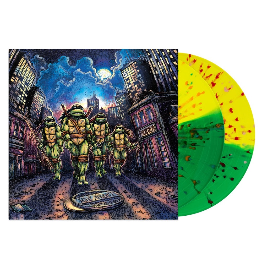 TEENAGE MUTANT NINJA TURTLES TMNT vinyl record vintage deluxe special edition